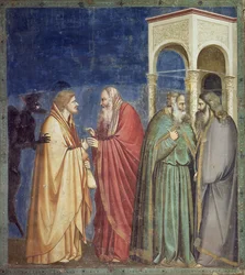 Die Bezahlung des Judas, ca. 1305